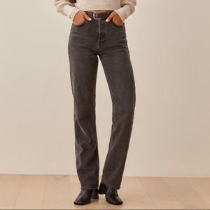 Reformation Jeans Black Denim